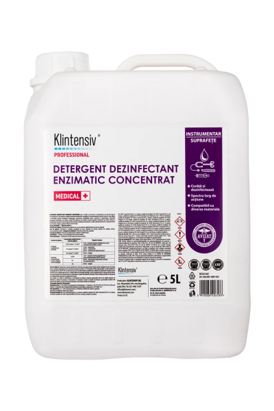  Detergent dezinfectant enzimatic concentrat pentru instrumentar medical Klintesiv